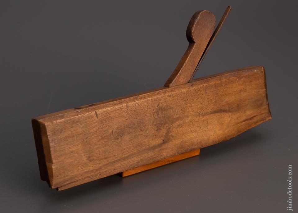 I. NICHOLSON 1/2 Inch Side Bead Moulding Plane 18th Century Yellow Birch - 98379