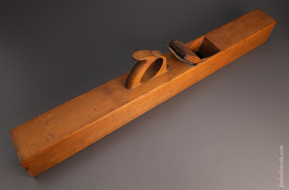 Massive 32 Inch Wooden Jointer Plane Crisp and Fine - 98452