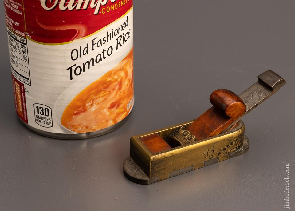 B.C. CARTER Miniature Gunmetal Miter Plane - EXCELSIOR 98507