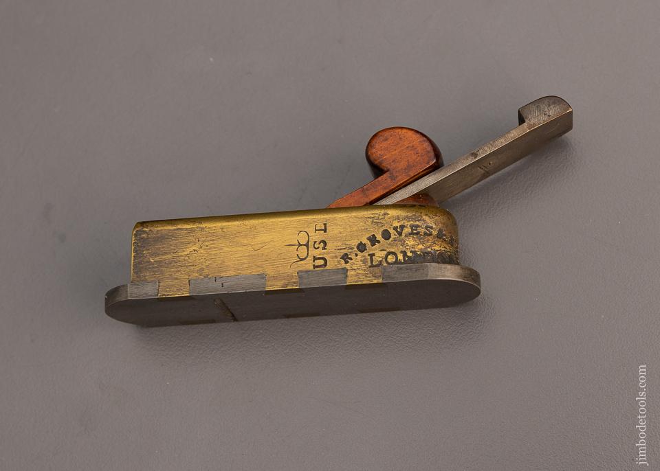 B.C. CARTER Miniature Gunmetal Miter Plane - EXCELSIOR 98507