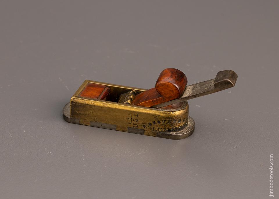 B.C. CARTER Miniature Gunmetal Miter Plane - EXCELSIOR 98507