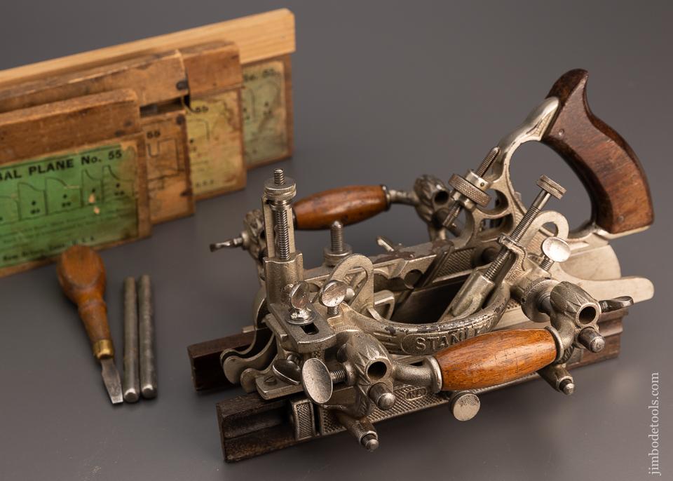 Great User STANLEY No. 55 Combination Plane - 98543