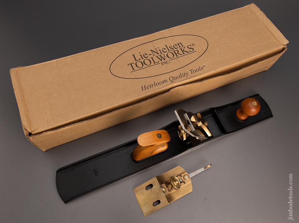 LIE NIELSEN No. 7 Jointer Plane Mint in Box with Sock and 2 Frogs - 98550