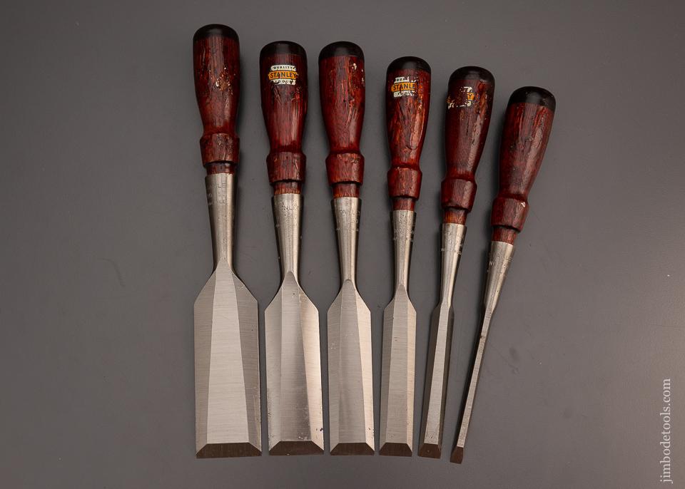 STANLEY No. 750 Chisel Set Mint in Box (6) No. 750 Chisels - 98779