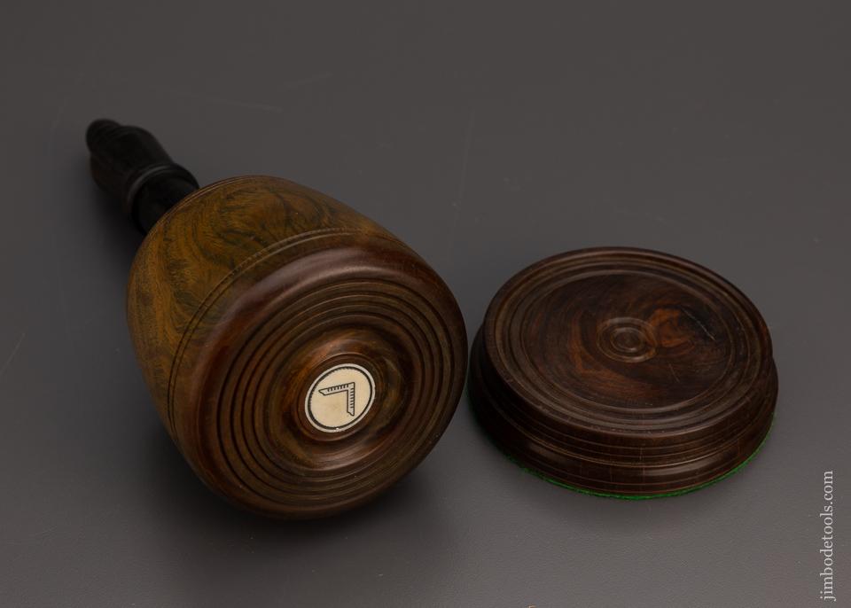 Beautiful Lignum Vitae Mallet 2.2 Pounds  — 98825
