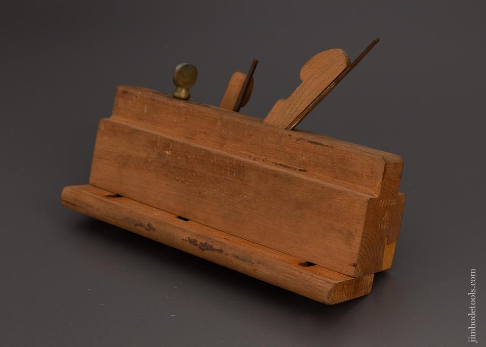 Dead Mint Unused Wooden Moving Filletster Plane by SALMEN - 98863