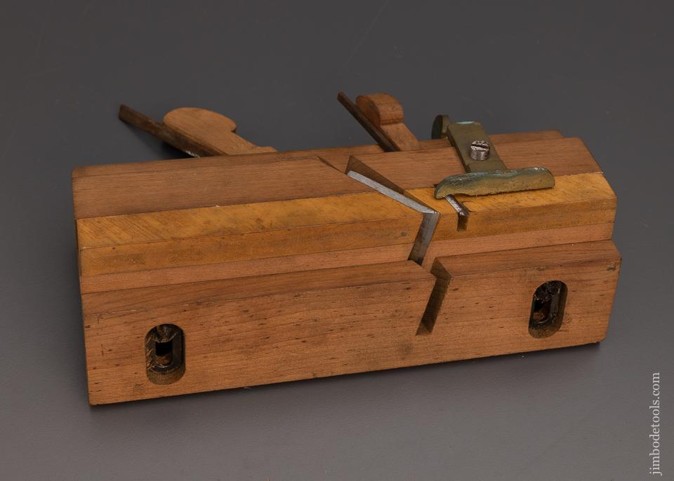 Dead Mint Unused Wooden Moving Filletster Plane by SALMEN - 98863
