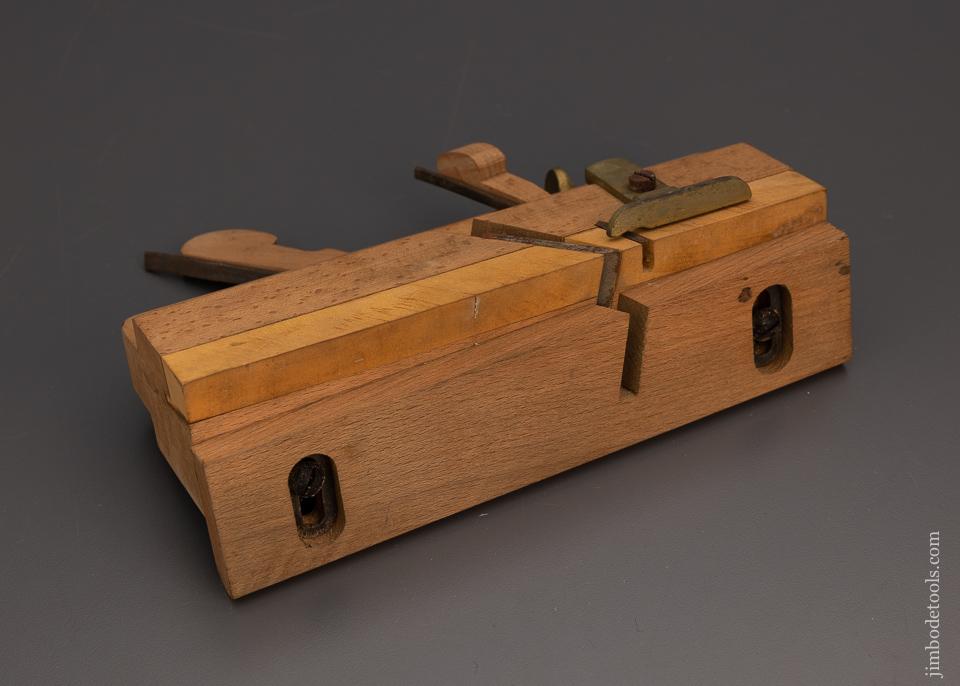 Dead Mint Unused Wooden Moving Filletster Plane by SALMEN - 98864