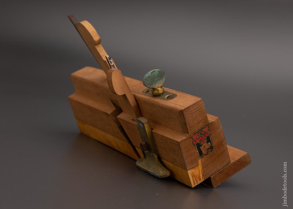 Dead Mint Unused Wooden Moving Filletster Plane by SALMEN - 98865