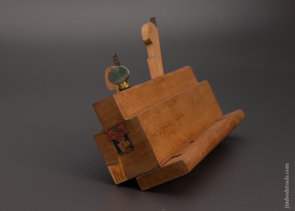 Dead Mint Unused Wooden Moving Filletster Plane by SALMEN - 98865