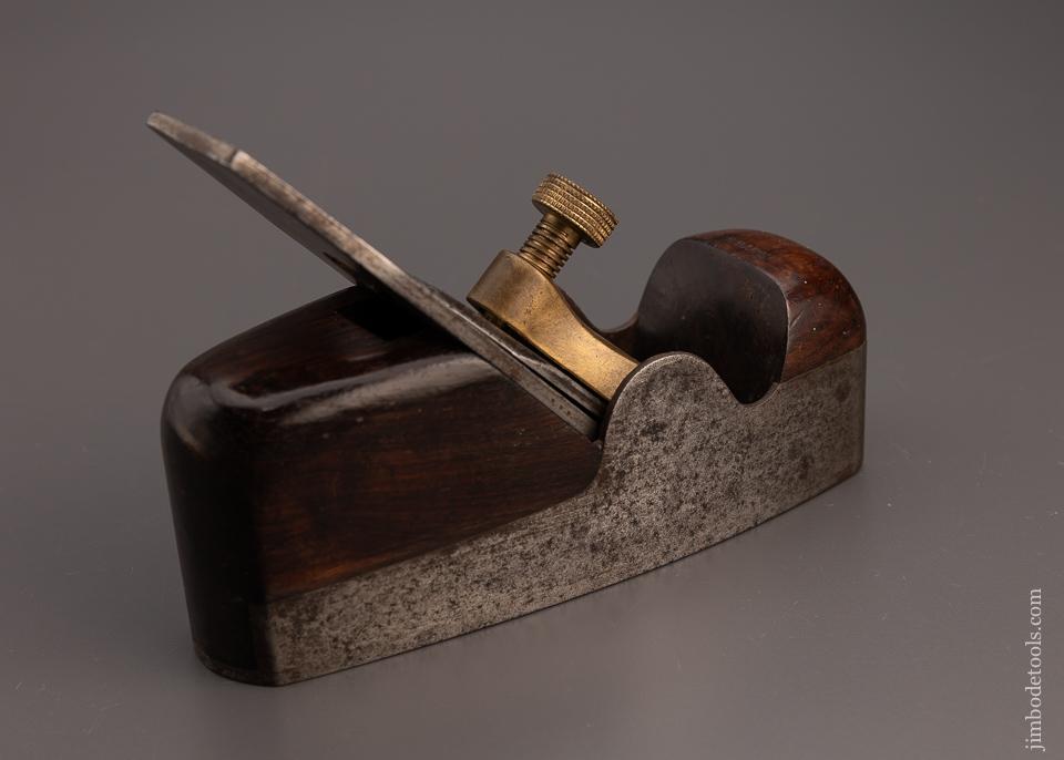 Excellent NORRIS No. 4 Dovetailed Smooth Plane Rosewood Infill - 98973