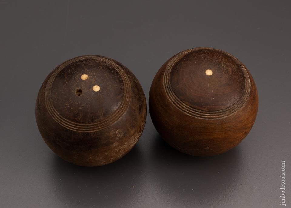 Lignum Vitae Bowls for Turning Mallet Heads - 99063