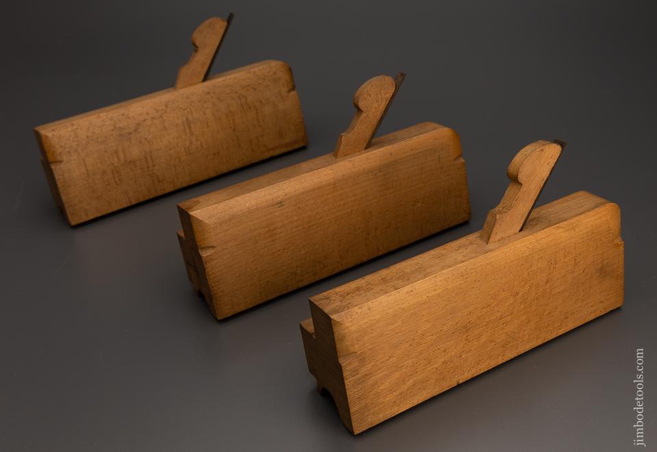 Mint Unused Set of 3 Moulding Planes by A & E BALDWIN - EXCELSIOR 99163