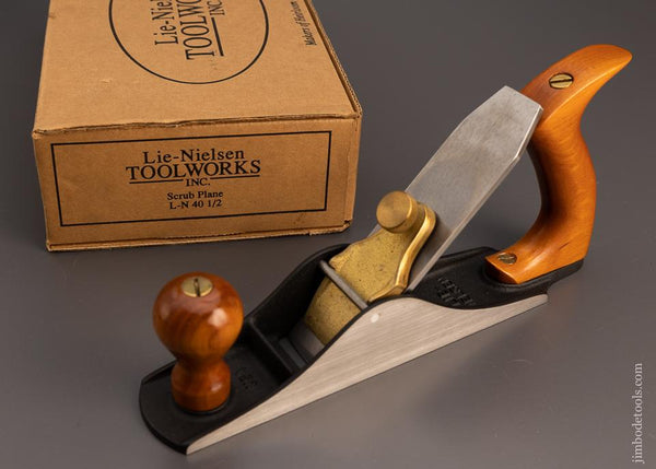 LIE NIELSEN No. 40 1/2 Scrub Plane Mint in Box - 99234