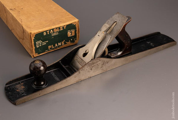 STANLEY No. 7 Jointer Plane in Original Box - 99386 – Jim Bode Tools