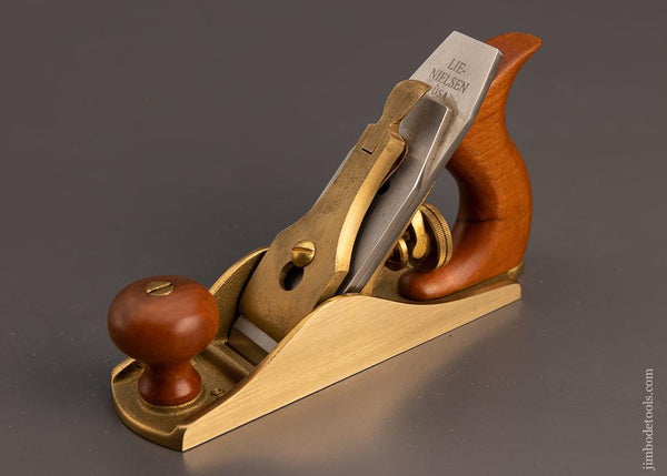 ◆◇【美品】　ジャンプ＆ブレイク　ノンブランド　先角一体型　木ネジ　◇◆ LIE NIELSEN No. 1 Bronze Smooth Plane Near Mint * 99804 – Jim Bode