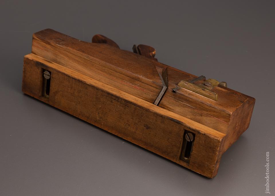 Magnificent Moving Filletster Plane by H. WELLS with Handle - 99919