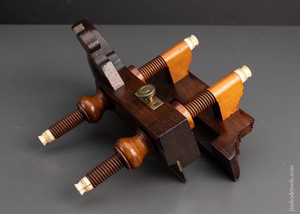 Drop Dead Gorgeous Rosewood Plow Plane with all the Fancy Trimmings by CASEY & CO. AUBURN N.Y. - EXCELSIOR 94172