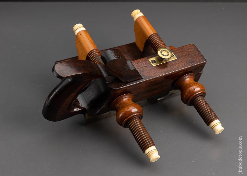 Drop Dead Gorgeous Rosewood Plow Plane with all the Fancy Trimmings by CASEY & CO. AUBURN N.Y. - EXCELSIOR 94172