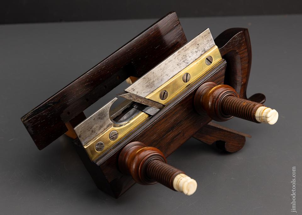 Drop Dead Gorgeous Rosewood Plow Plane with all the Fancy Trimmings by CASEY & CO. AUBURN N.Y. - EXCELSIOR 94172