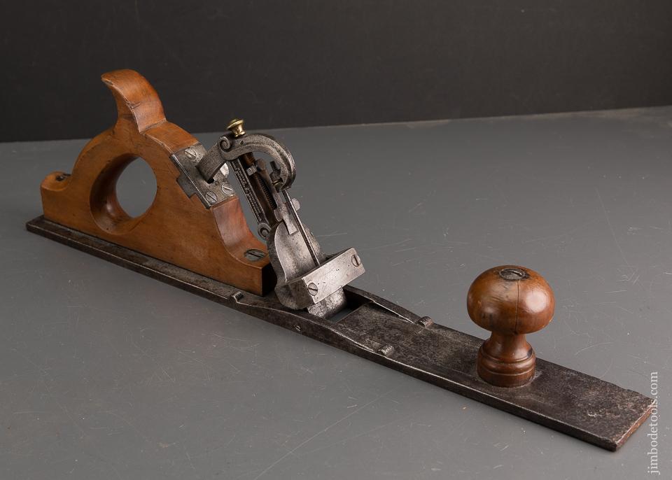CHARDOILLET Patent Variable Pitch Jointer Plane circa 1852 RARE! - EXCALIBUR 10