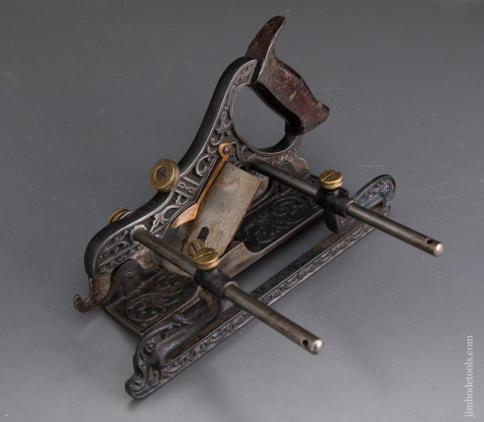 STANLEY MILLERS PATENT No. 41 Ornate Plow Plane GOOD Condition - EXCALIBUR 39