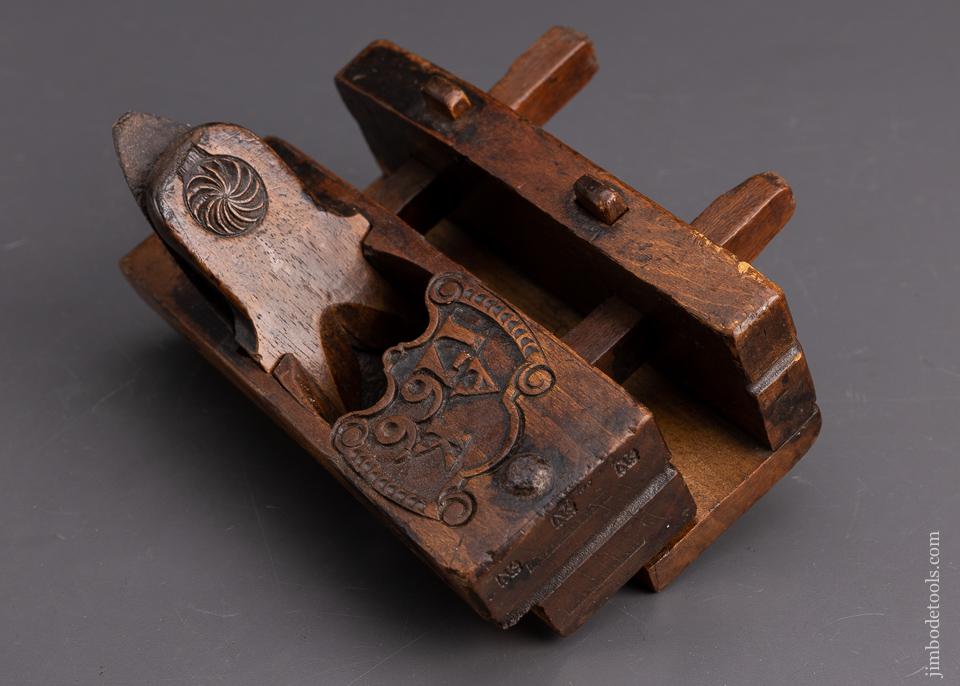 18th Century Dutch Moving Filletster Plane by I BIGGEELAAR - DATED 1766 - EXCELSIOR 95546