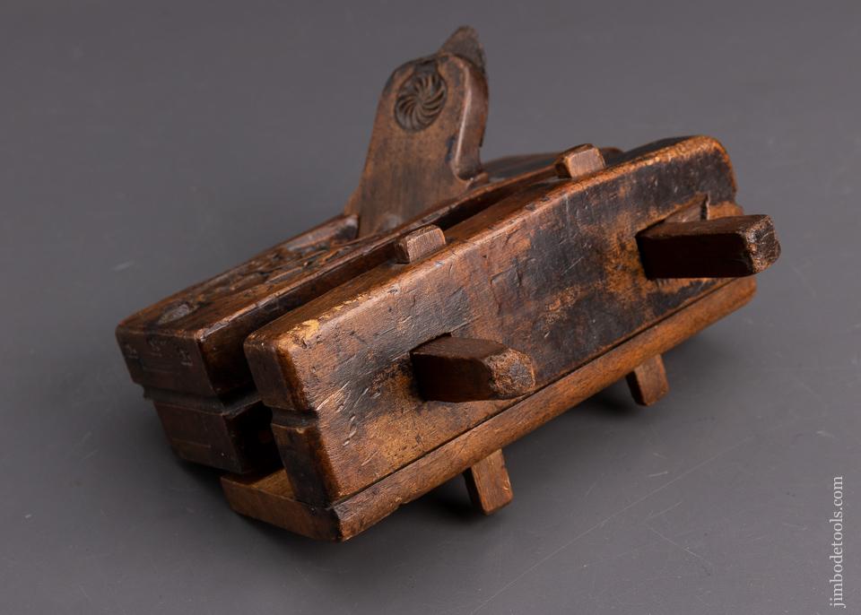 18th Century Dutch Moving Filletster Plane by I BIGGEELAAR - DATED 1766 - EXCELSIOR 95546