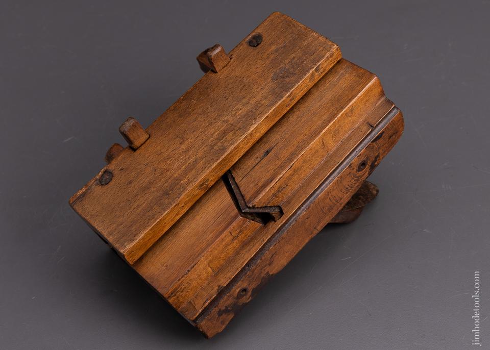 18th Century Dutch Moving Filletster Plane by I BIGGEELAAR - DATED 1766 - EXCELSIOR 95546