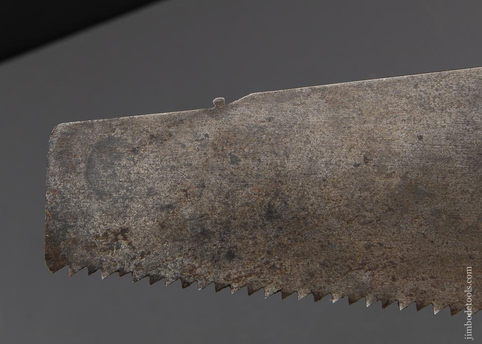 Fantastic COLVER BROS. Handsaw with Heavy Brass Escutcheon - EXCELSIOR 96182