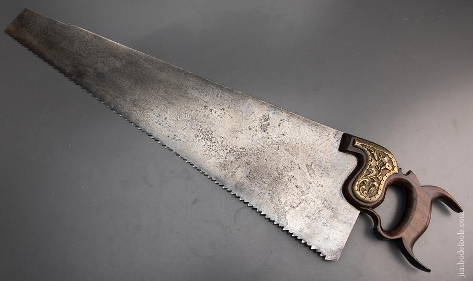Gorgeous SORBY Massive Rip Saw with Brass Escutcheon - EXCALIBUR 103