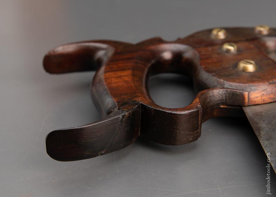 Gorgeous SORBY Massive Rip Saw with Brass Escutcheon - EXCALIBUR 103