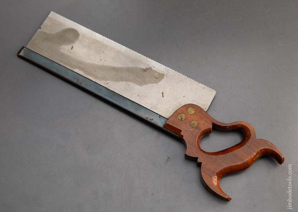 The Finest DISSTON Eagle Medallion Back Saw We Have Ever Seen! - EXCALIBUR 110