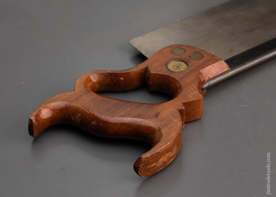 The Finest DISSTON Eagle Medallion Back Saw We Have Ever Seen! - EXCALIBUR 110
