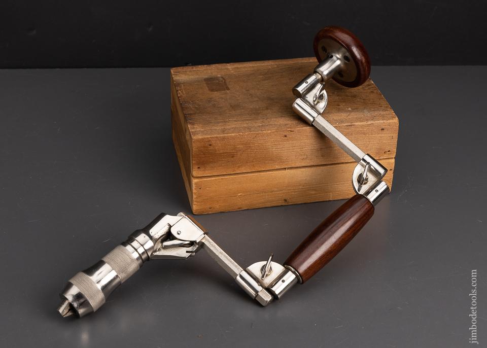 HEARD PATENT Adjustable Knock Down Brace in Original Wooden Box - 95408