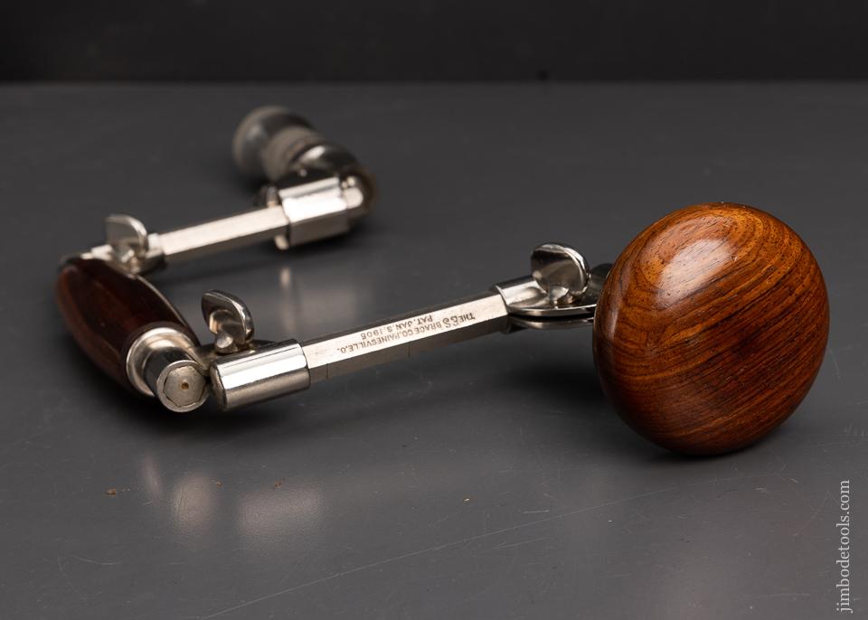 HEARD PATENT Adjustable Knock Down Brace in Original Wooden Box - 95408