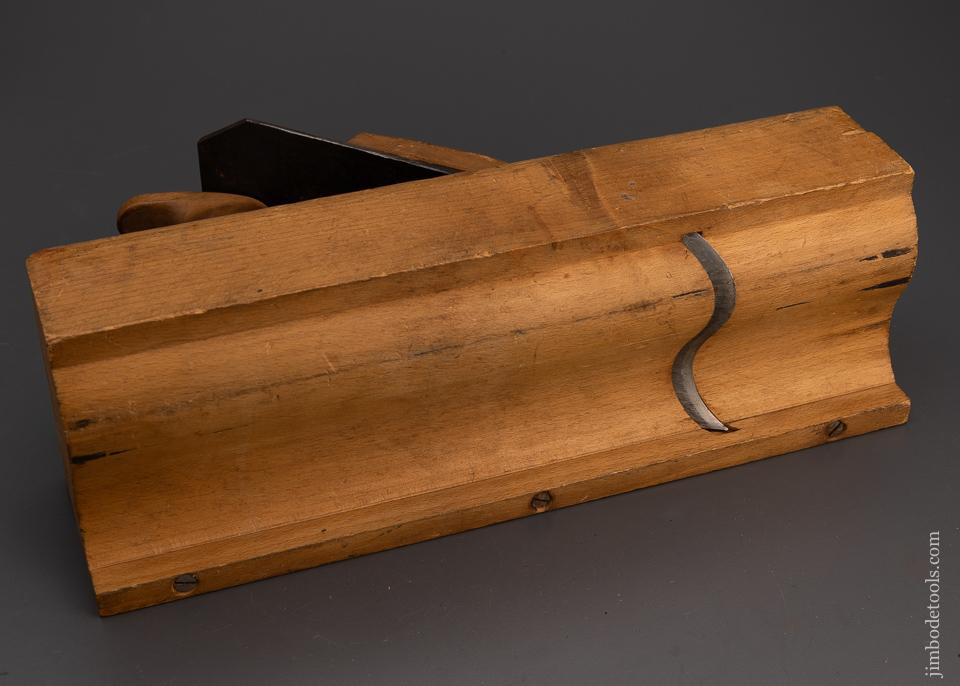 Superb 4 1/2 Inch Crown Moulding Plane by GOLDSMITH PHILA. Eagle Logo - EXCELSIOR 100755