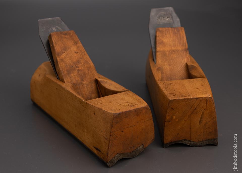 Remarkable Set of Hand Rail Planes with Iron Profile Soles! - EXCELSIOR 100763