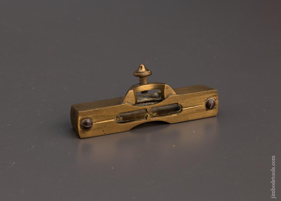 Fancy Brass Pocket Level - EXCELSIOR 100817