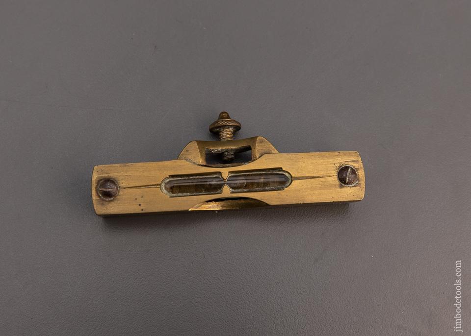 Fancy Brass Pocket Level - EXCELSIOR 100817