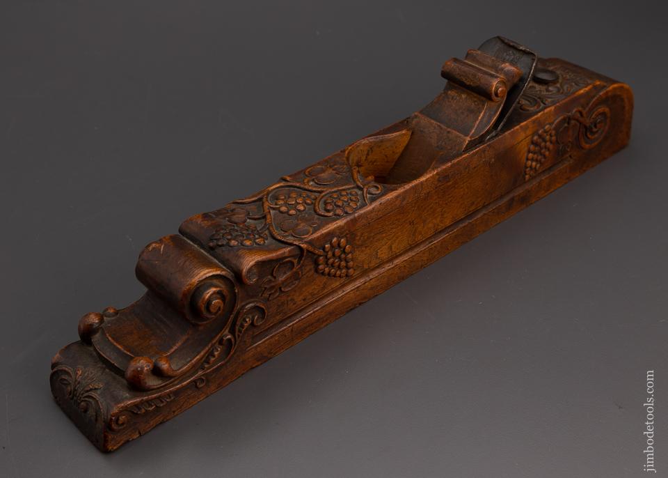 Fancy Carved 16 1/2 inch Jack Plane - EXCELSIOR 101300