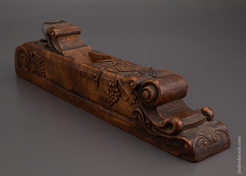 Fancy Carved 16 1/2 inch Jack Plane - EXCELSIOR 101300