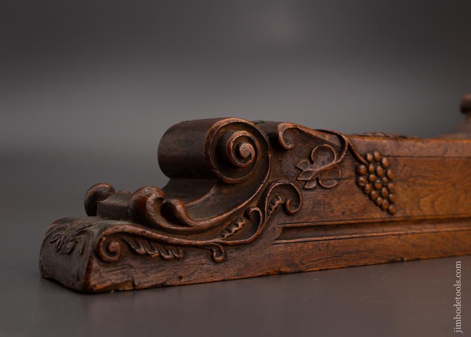 Fancy Carved 16 1/2 inch Jack Plane - EXCELSIOR 101300