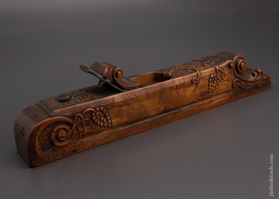 Fancy Carved 16 1/2 inch Jack Plane - EXCELSIOR 101300