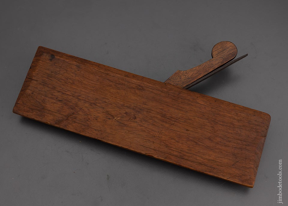 I*WALTON in * READING 18th Century Yellow Birch Moulding Plane Fine - EXCELSIOR 101832