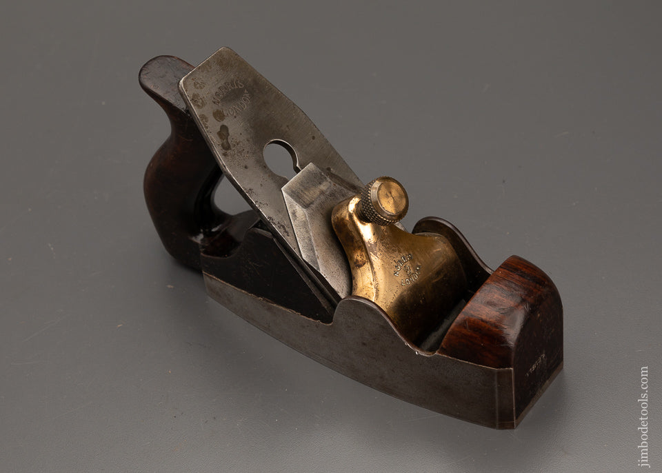 Dovetailed, Rosewood Pre-War NORRIS No. 2 Smooth Plane - EXCELSIOR 102447