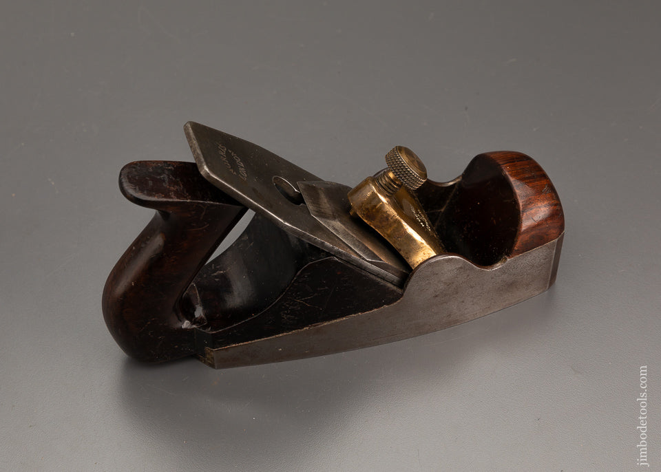Dovetailed, Rosewood Pre-War NORRIS No. 2 Smooth Plane - EXCELSIOR 102447