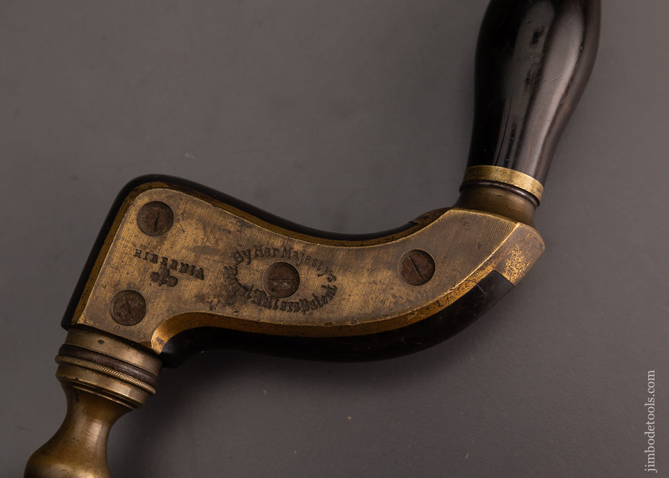 Crisp MARPLES Ebony ULTIMATUM Brace - EXCELSIOR 102905