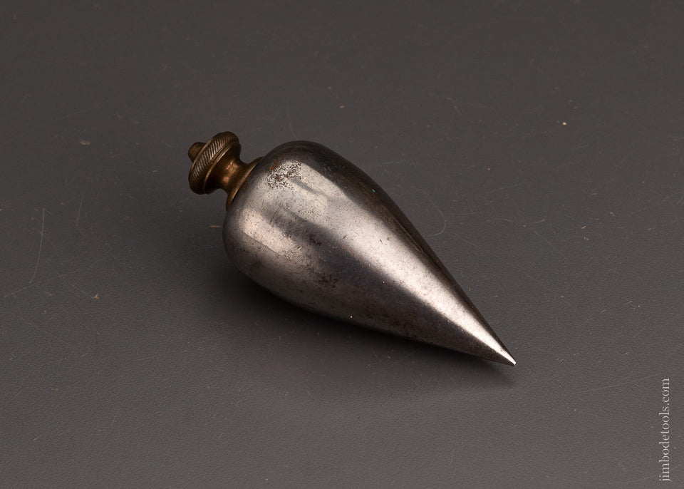Beautiful Brass and Steel Plumb Bob - EXCELSIOR 103662