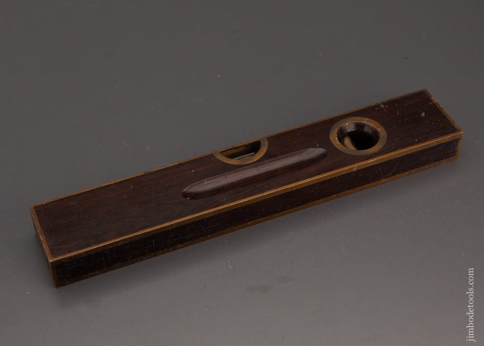 Crisp Premium STANLEY No. 98 Brass Bound Rosewood Level 12 Inch - EXCELSIOR 103728